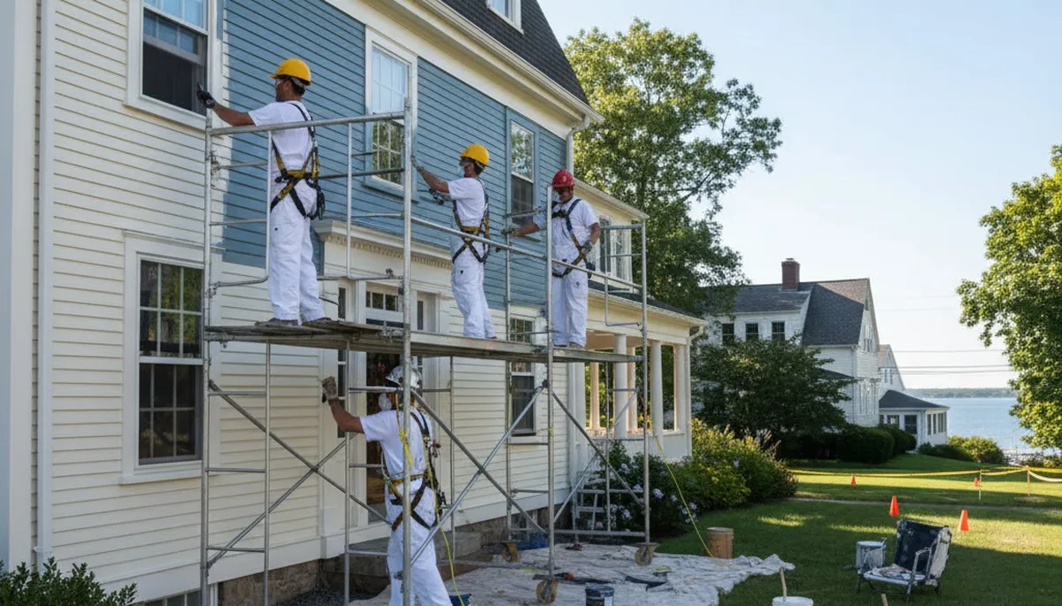 Painting contractor in Warwick, RI serving residential and commercial painting services