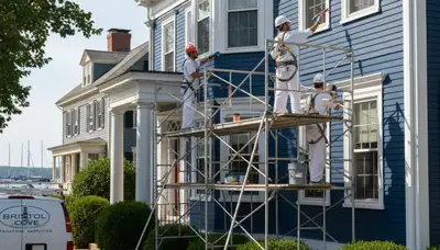 Painting contractors serving Warwick, RI for residential and commercial interior and exterior painting