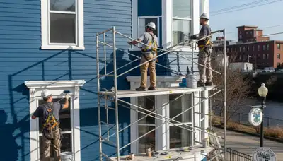 Painting contractors in Warwick, RI providing professional interior and exterior painting services