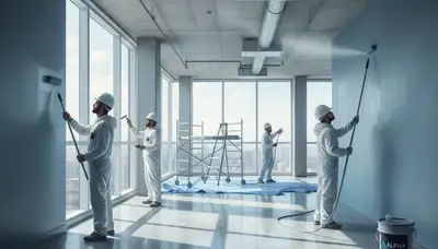 Commercial painting services for Warwick, RI businesses by Warwick Paint Pros
