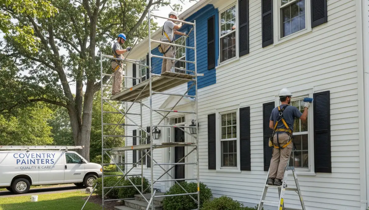 Painting contractor in Warwick, RI serving residential and commercial painting services