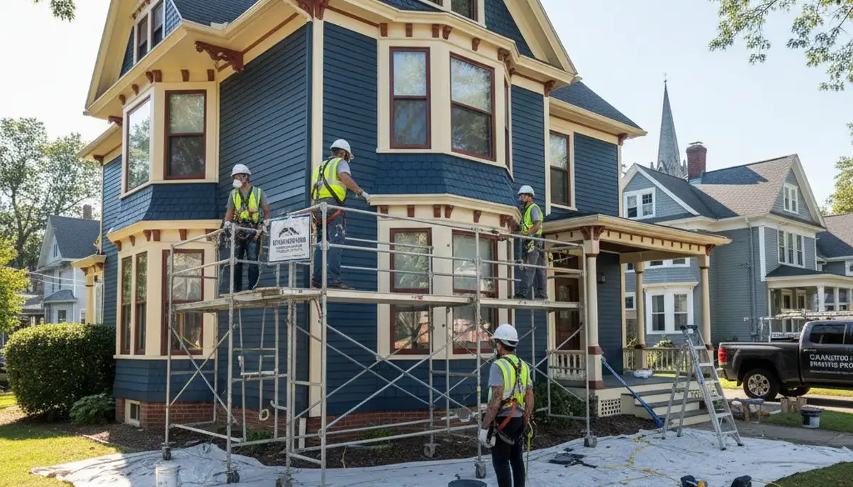 Painting contractor serving Warwick, RI for interior and exterior home painting services