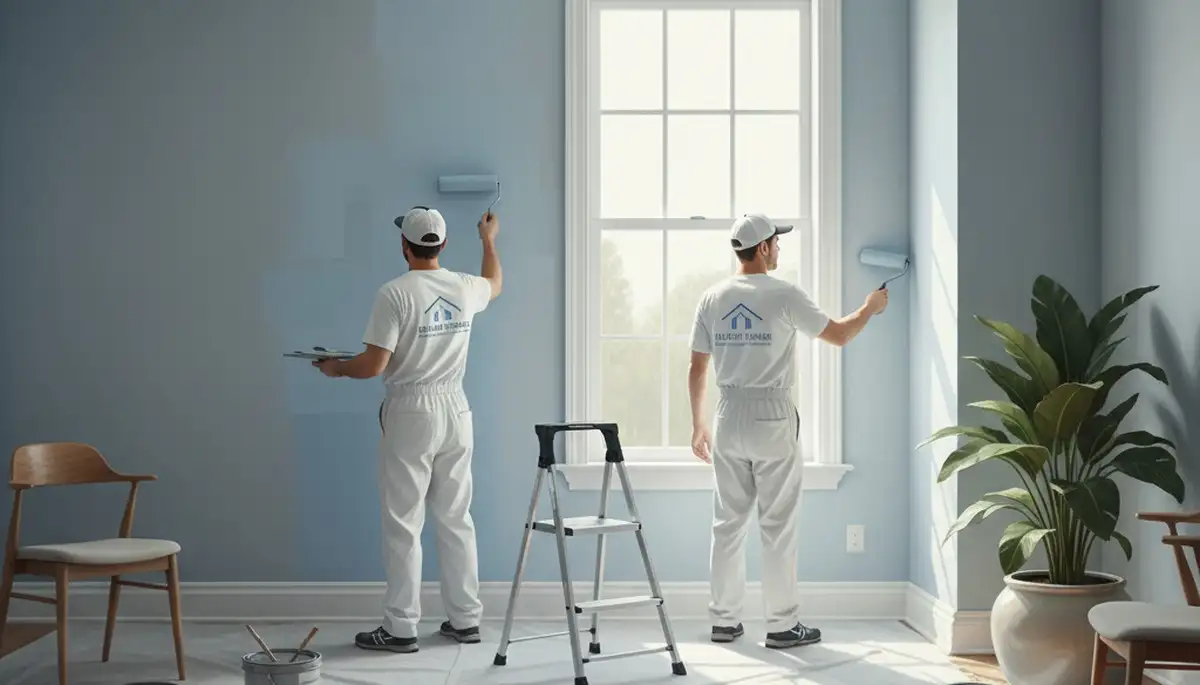 Warwick, RI interior house painting by Warwick Paint Pros for clean, fresh room finishes
