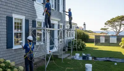 Warwick, RI painting contractor providing professional interior and exterior painting services