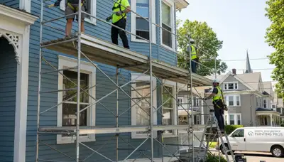 Painting contractor in Warwick, RI serving residential and commercial painting projects