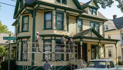 Painting contractors in Warwick, RI providing professional residential and commercial painting services