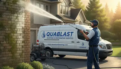 Pressure washing service in Warwick, RI for siding, driveways, and walkways at a home or business