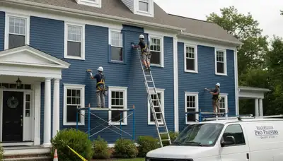 Painting contractors in Warwick, RI providing professional interior and exterior painting services