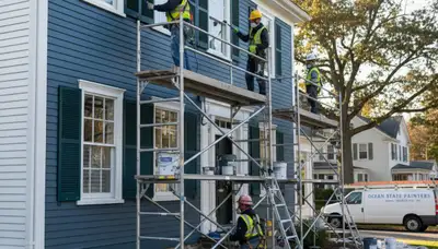 Painting contractor in Warwick, RI providing residential and commercial painting services